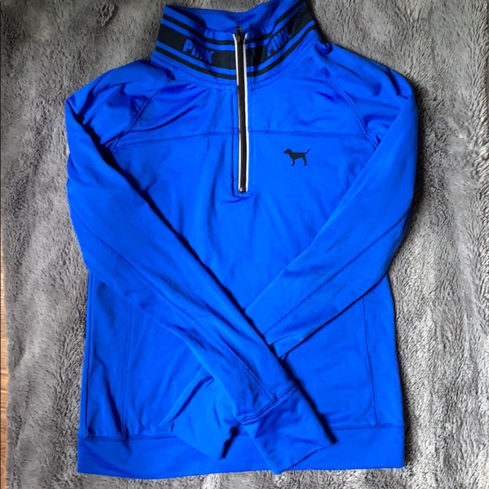 PINK blue pullover